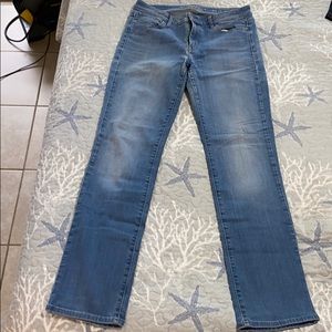 CALVIN KLEIN JEANS straight leg light wash size 29